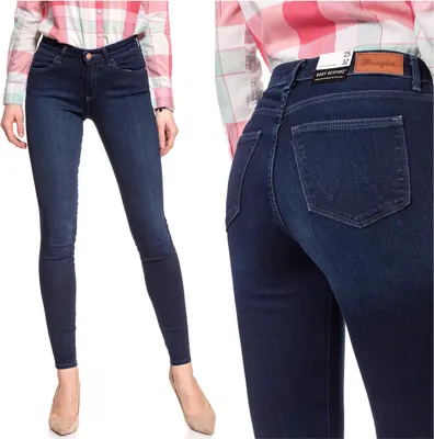 Produktbild von WRANGLER, Damen Jeanshose, Skinny fit, SUPER SKINNY, W25 L32, Blau, Jeans, baggyjeans, buggy