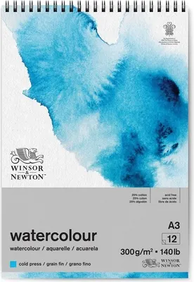 Image de Sketchbook Winsor & Newton Bloc aquarelle, A3 12 feuilles