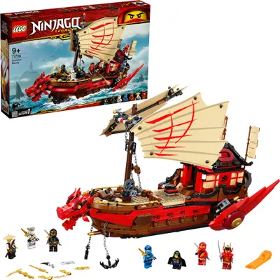 Produktbild von LEGO 71705 NINJAGO Legacy Ninja-Flugsegler Spielset, Spielzeug Schiff