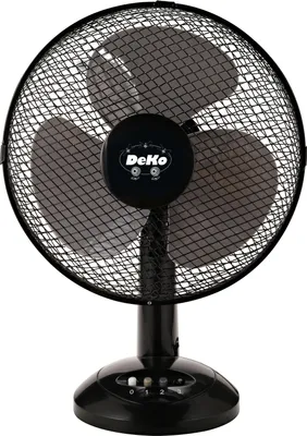 Produktbild von Dekon Tischventilator B 236 Stratos schwarz