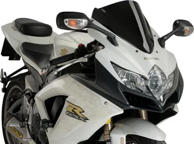 Produktbild von Puig Z-Racer Scheibe - Verbesserter Windschutz für Oberkörper und Helm