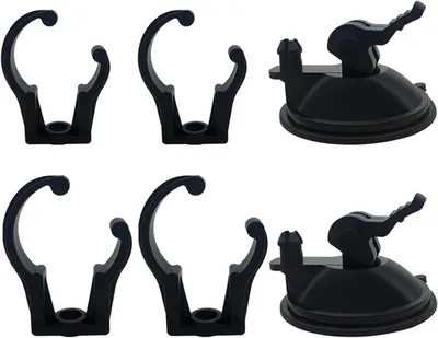 Immagine prodotto di Clip per luci LED per acquari - Supporti e morsetti per illuminazione - Sistemi di fissaggio per luci per acquari - Clip regolabili - 5,5 x 3,7 cm