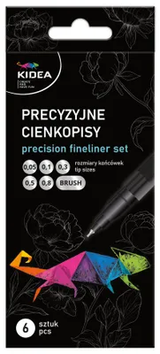 Produktbild von 6er-Set Präzisionsfeinstifte von Kidea