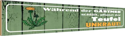 Produktbild von vianmo Holzschild 10x46 cm Berufswunsch Urlauber Meer Abenteuer Reisen