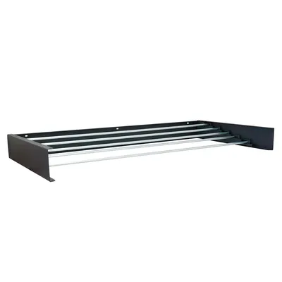 Produktbild von Wäschetrockner Schwarz 100 cm, wandmontierbar, faltbar für drinnen und draußen
