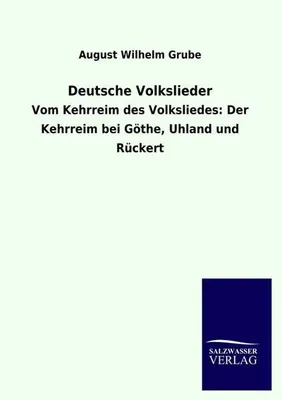 Produktbild von Deutsche Volkslieder