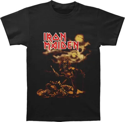 Produktbild von Iron Maiden - "Sanctuary" T-Shirt für Herren/Damen Uni RO861 (L) (Schwarz)