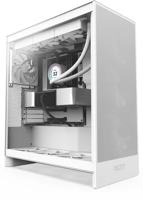 Produktbild von NZXT H series H7 Flow - Mid tower - ATX - Seitenteil mit Fenster (gehärtetes Glas)