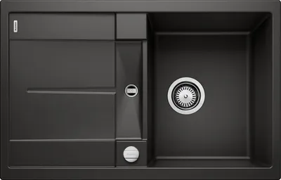 Produktbild von BLANCO METRA 45 S SILGRANIT schwarz