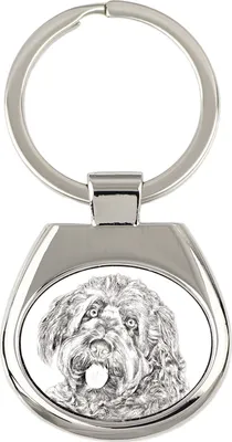 Obrázek produktu pro Vydří pes - klíčenka s psem, klíčenka s potiskem, personalizovaná přívěska značky Art-Dog