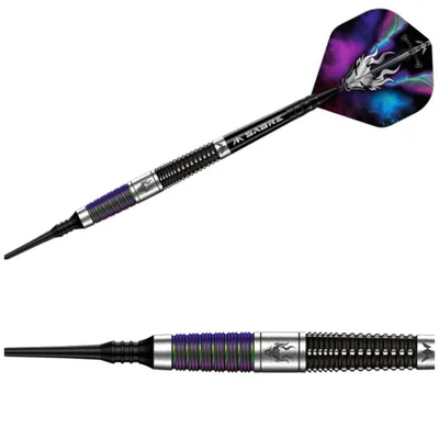 Produktbild von Mission | Occult | Softdarts | 90% Tungsten | 18g | Barrel mit Farbverlauf | Dartpfeile Set