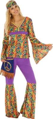 Produktbild von dressforfun® Frauenkostüm Hippie