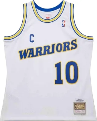 Zdjęcie produktu dla Koszulka Mitchell & Ness JY10739-GSWWHIT dla Unisex