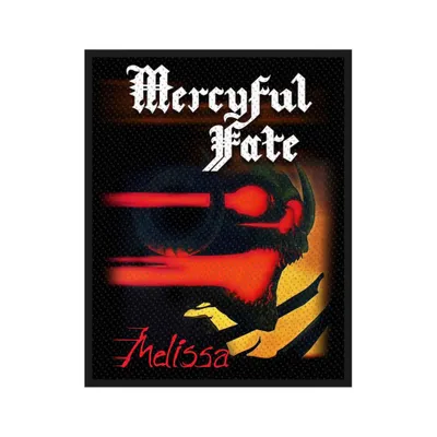 Produktbild von Mercyful Fate Melissa (Retail Pack) Aufnäher zum Aufnähen 100 x 50 mm