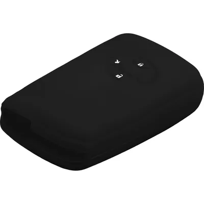 Produktbild von PhoneNatic Silikon Schlüssel Hülle kompatibel mit der Toyota Yaris / Corolla 4-Tasten Fernbedienung in schwarz Funkschlüssel 4-Key