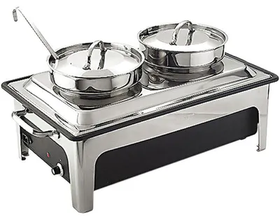Produktbild von Stalgast Elektro-Suppenstation – 2 x 4 Liter, für Buffet und Catering