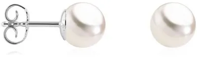 Obrázok produktu pre Luna-Pearls – 311.1482_6,5–7 mm – náušnice – 585 biele zlato – sladkovodná perla 6,5–7 mm