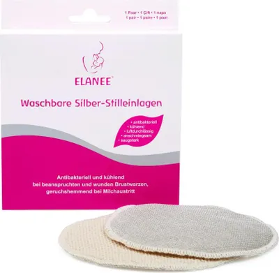 Zdjęcie produktu dla ELANEE 218-00, Poduszka na piersi, Okrągły, Beżowy, 120 mm, 120 mm, 2 szt.