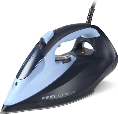 Produktbild von Philips Bügeleisen 7000 Series, 50 g/min kostanter Dampf, 2800 W, Schwarz (DST7041/20)