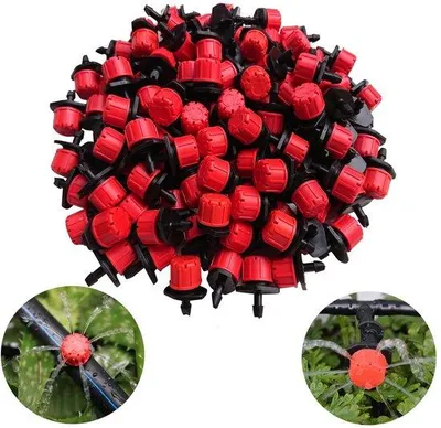 Produktbild von 100er Regulierbare Sprinkler - Regenwasser-Kit mit Tropftröpfeln