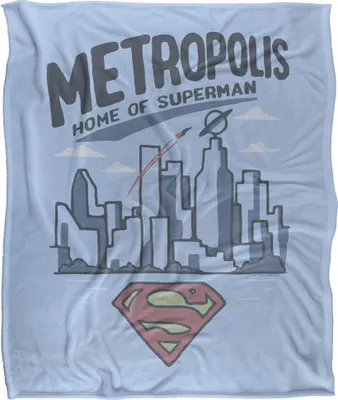 Produktbild von Superman - Decke "Metropolis" TV18964 (Einheitsgröße) (Bunt)
