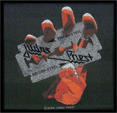 Obrázek produktu pro Judas Priest British Steel Nášivka 100 x 100 mm