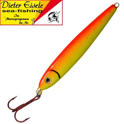 Produktbild von Dieter Eisele Power Select Pilker Mickey Fin UV, Gewicht / Länge / Hakengröße:460g - 17.0cm - Gr. 7/0