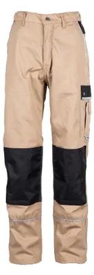 Produktbild von TMG Style Herren Arbeitshose Canvas mit Cordura-Knietaschen, 44, khaki
