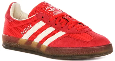 Produktbild von Adidas Gazelle Indoor In Red White For Women – 5 UK - 38 EU - 6.5 US / Red White