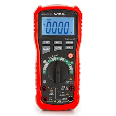 Produktbild von Velleman Digital Multimeter, Multi Testers, Volt Messgerät, Voltmeter digital, Spannungsmessgerät,