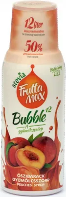 Obrázek produktu pro Fruttamax Broskyňový sirup (500ml), 47876