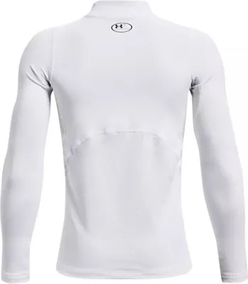 Immagine prodotto di Under Armour Coldgear Armour Mock Langarm-baselayer Weiß 10-12 Anni Junge Weiß 10-12 Anni