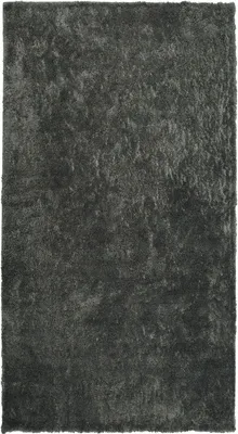 Produktbild von BELIANI Teppich Dunkelgrau 80 x 150 cm Shaggy in quadratischer Form Getuftet Klassisch