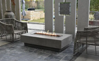 Produktbild von Elementi Gasfeuerstelle "Hampton" in Beton-Optik