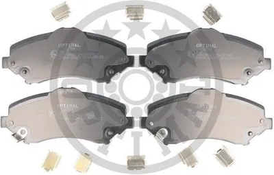 Produktbild von OPTIMAL Bremsbeläge Satz Vorne Bremsklötze für FIAT Freemont (345) BP-12704