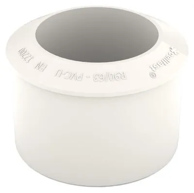 Immagine prodotto di BRYZA Riduttore per pluviali in plastica Ø 90/63 mm, bianco RAL 9010