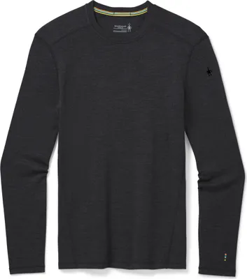 Produktbild von Smartwool Men's Merino 25" Baselayer Crew charcoal heather XL