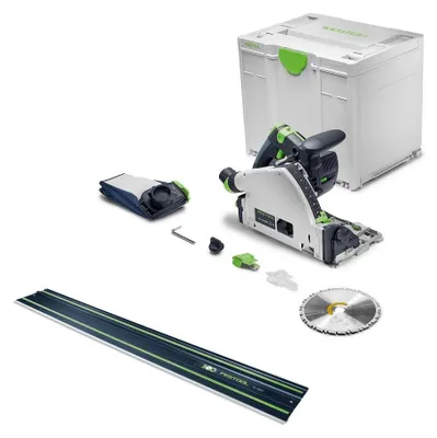 Produktbild von Festool Akku-Tauchsäge TSC 55 KSEB-Basic Nr. 577988 + Führungsschiene FS 1400/2