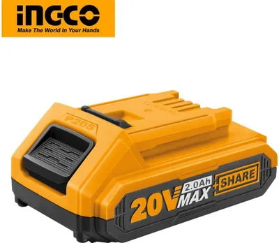 Produktbild von Ingco FBLI2001E, Akku, Lithium-Ion (Li-Ion), 2 Ah, 20 V