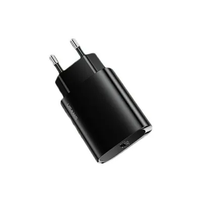 Produktbild von USAMS 20W USB-C Netzwerkladegerät PD3.0 Schwarz