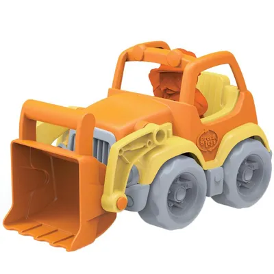 Image de Green Toys Construction Trucks, Bulldozer, 2 an(s), Plastique, Gris, Orange, Jaune