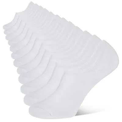 Produktbild von Sneaker Socken Herren 6 Paar Unsichtbar Rutschfest Silikon 39-42/43