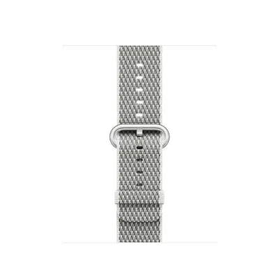 Produktbild von Apple Watch Armband 38mm MQVA2ZM/A Nylon Weiß Kariert weiß