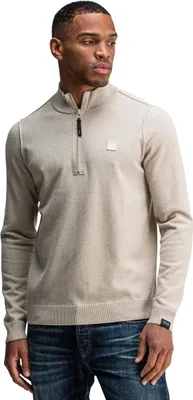 Produktbild von Butcher of blue pullover Half-Zip beige uni