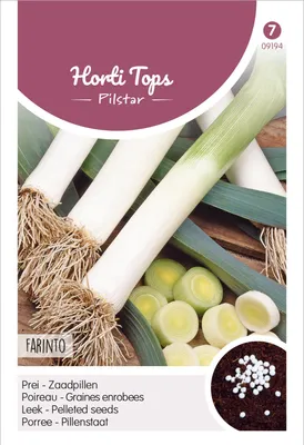 Produktbild von Porree Blaugrün Farinto Pillensaat | Lauchsamen von Hortitops