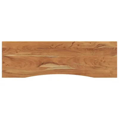 Image de vidaXL Plateau de bureau 160x50x2,5 cm Rectangulaire en bois massif d'acacia