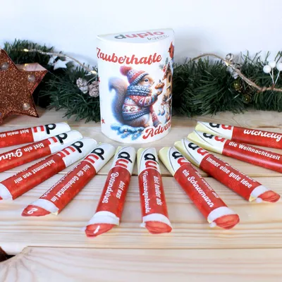 Produktbild von PAPIER SET - Duplo Adventskalender Weihnachten Geschenkidee