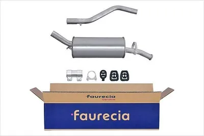 Produktbild von HELLA 8LD 366 028-711 Endschalldämpfer für FIAT Panda Schrägheck (141) Auspuff