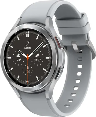 Produktbild von Samsung R895FZ Galaxy Watch 4 Classic LTE 46 mm, mystická stříbrná, DE