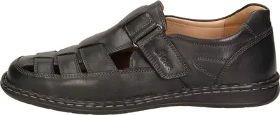 Produktbild von Sioux Elcino-191 Slipper in Übergrößen Schwarz36320 große Herrenschuhe, Größe:45